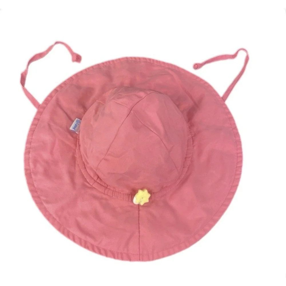 i‎ play. Sun Hat Kids 2T-4T Pink UPF 50+ Wide Brim Beach Hat Girls